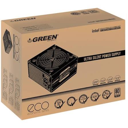 منبع تغذیه کامپیوتر 550 وات گرین مدل GP550A-ECO Rev3.1