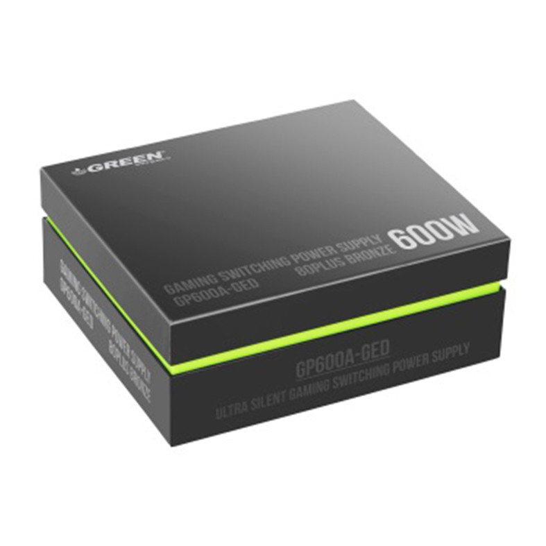 منبع تغذیه کامپیوتر 600 وات گرین مدل GP600A-GED